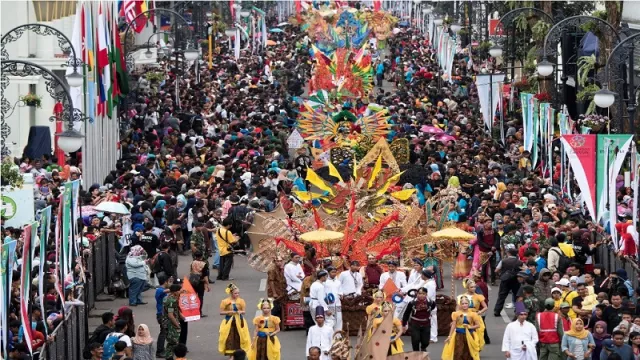 Mengenang Sejarah KAA di Asia Afrika Carnival - GenPI.co