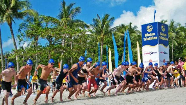 Bintan Triathlon : Event Perlombaan dalam 3 Cabang Olahraga - GenPI.co