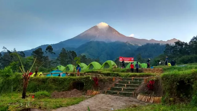 Wah, Ada Tempat Camping Baru di Lereng Gunung Merapi - GenPI.co
