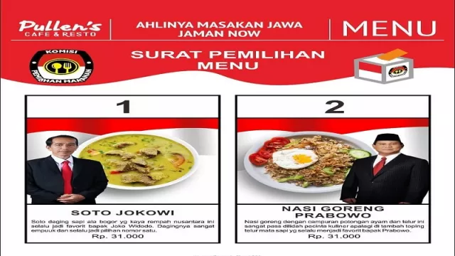 Kuliner Pilpres, Pilih Soto Jokowi Atau Nasgor Prabowo? - GenPI.co