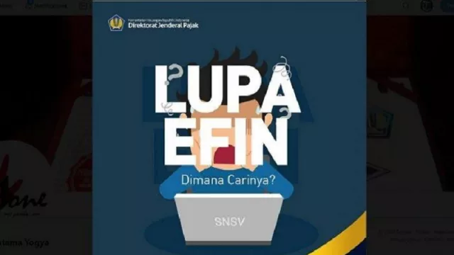 Jangan Panik Lupa EFIN, Ini Solusinya - GenPI.co