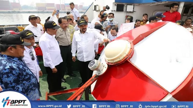Buoy Merah Putih, Pendeteksi Tsunami Selat Sunda - GenPI.co