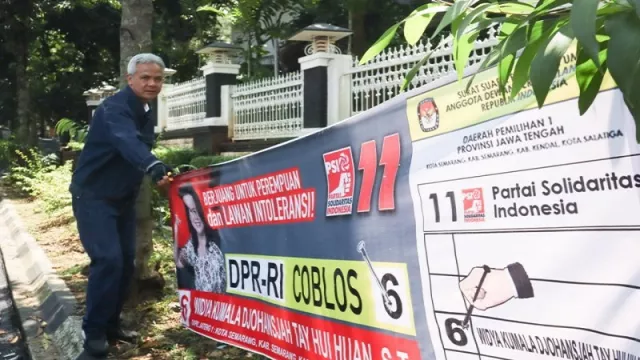 Gandjar Pranowo Gelar Lomba Daur Ulang Atribut Kampanye - GenPI.co