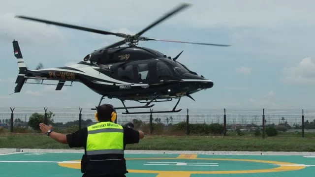 Wow! Indonesia Punya Bandara Khusus Helikopter - GenPI.co