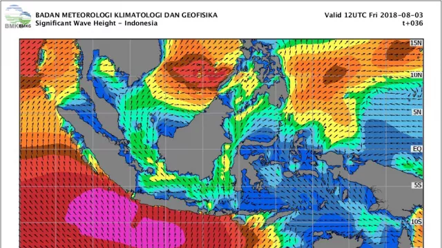 BMKG Keluarkan Peringatan Dini Gelombang Tinggi Hingga Sabtu - GenPI.co