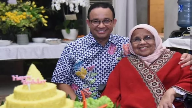 Gubernur Anies Ultah ke-50, Ibunda Buatkan Nasi Tumpeng - GenPI.co