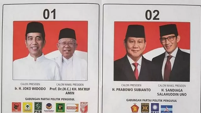 Situng KPU 78%: Jokowi Unggul 15 Juta Suara dari Prabowo - GenPI.co