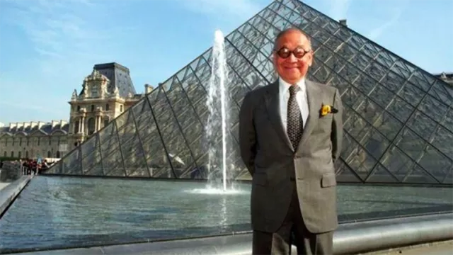 Mengenal I M Pei, Sosok Di Balik Piramida Louvre Paris - GenPI.co