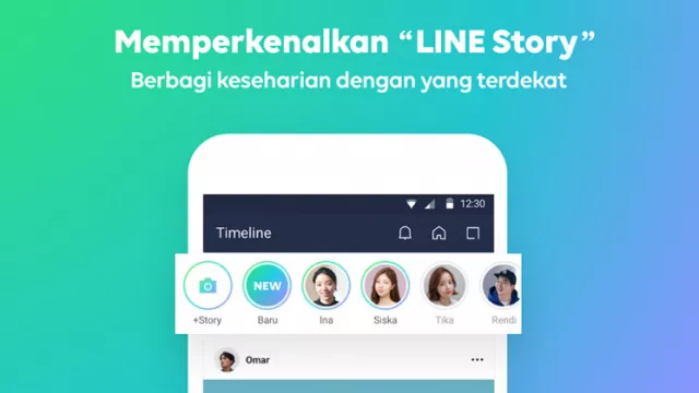Tiru Whatsapp, Line Sekarang ada Fitur Story - GenPI.co