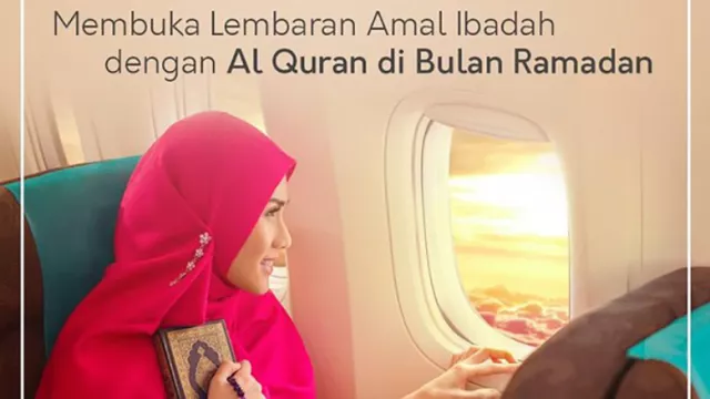 Akhir Ramadhan, Garuda Indonesia Sediakan Alquran Untuk Penumpang - GenPI.co