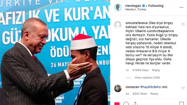 Erdogan Unggah Foto Juara MTQ Internasional Syamsuri Firdaus - GenPI.co