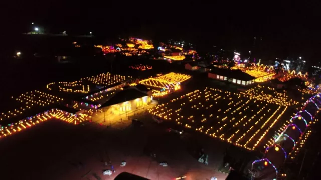 1 Juta Lampu Botol Meriahkan Festival Tumbilotohe Gorontalo - GenPI.co