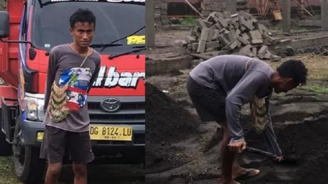 Viral, Anak Wakil Wali Kota Tidore Jadi Kuli Bangunan - GenPI.co