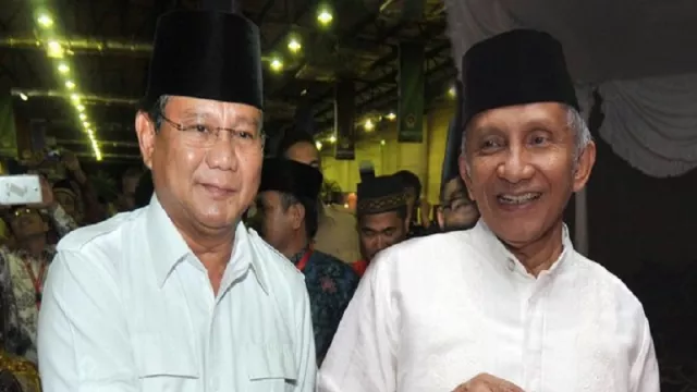 Amien Rais: Jika Prabowo Gabung dengan Pemerintah, 2024 Game Over - GenPI.co