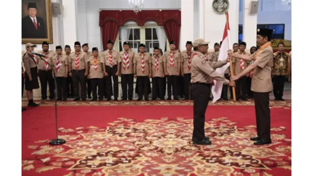 Jokowi Lepas 80 Anggota Pramuka ke Jambore Kepanduan Dunia di AS - GenPI.co