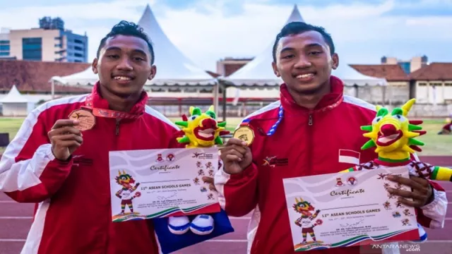 ASEAN Schools Games, Atlet Kembar Rico dan Richi Sumbang 2 Medali - GenPI.co