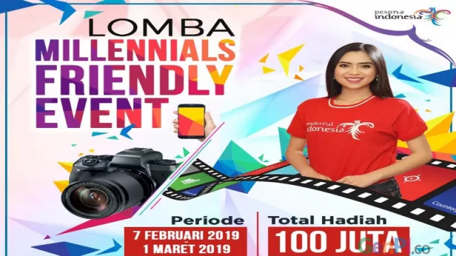 Kemenpar Gelar Lomba Millenial Friendly Event 2019 - GenPI.co