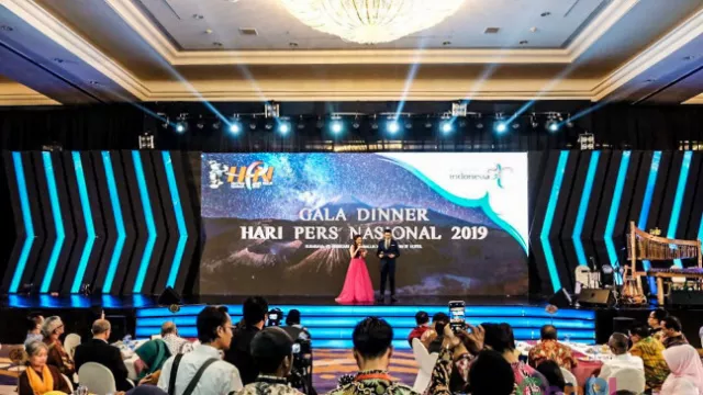 Mewah, Gala Dinner HPN 2019 Satukan Kesenian Jawa Timur dan Sunda - GenPI.co