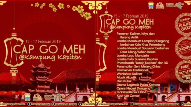 Cap Go Meh Kampung Kapiten, Magnet Wisatawan Kunjungi Palembang - GenPI.co