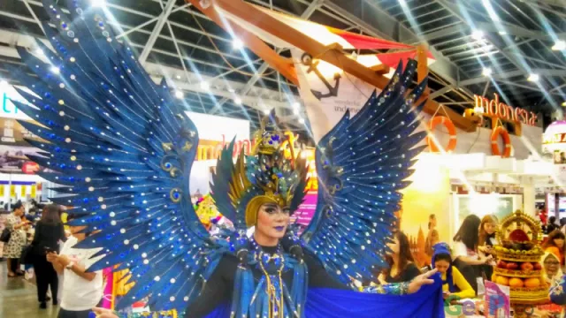 Cenderawasih Biru Percantik Indonesia di NATAS 2019 - GenPI.co