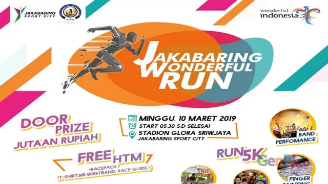 Poltekpar Palembang Gelar Wonderful Run - GenPI.co