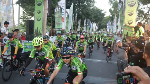 1.530 Pembalap Adu Cepat di GFNY Bali 2019 - GenPI.co