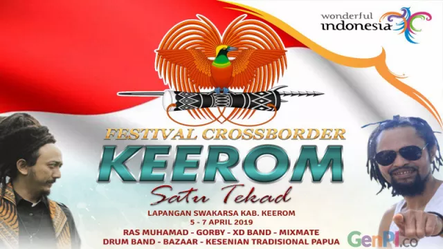 Pesta Reggae Bakal Terjadi di Festival Crossborder Keerom 2019 - GenPI.co