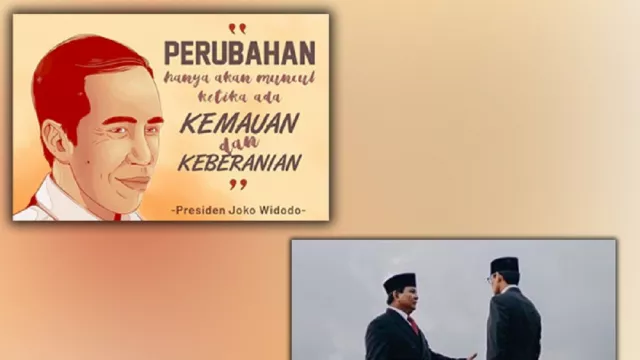 Jelang Debat Terakhir, Ini Postingan Jokowi dan Prabowo di Media Sosial - GenPI.co