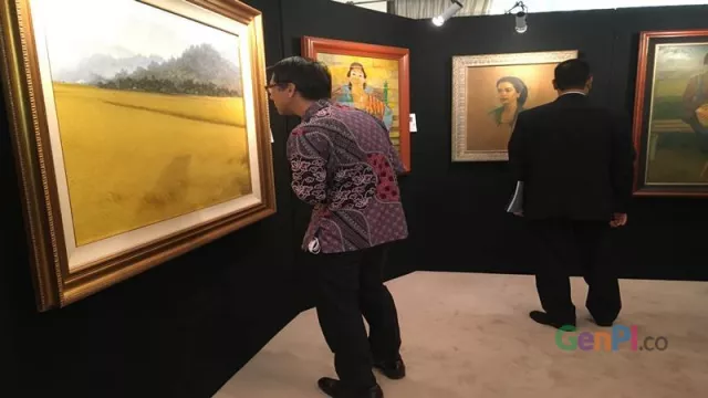 Lukisan Karya Maestro Indonesia Dipamerkan di Rumah Dubes Jepang - GenPI.co