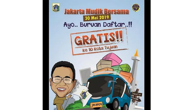 Warga Jakarta, Yuk Mudik Gratis! - GenPI.co