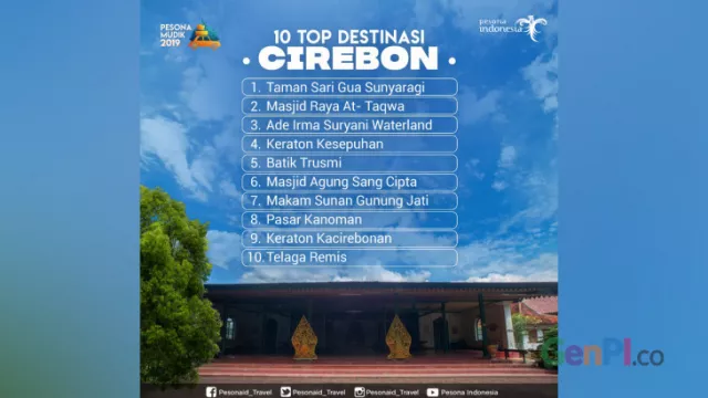10 Destinasi ini Siap Manjakan Mereka yang Mudik ke Cirebon - GenPI.co