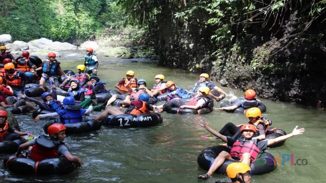 River Tubing Sendangsari Wonosobo Siap Sambut Wisatawan - GenPI.co