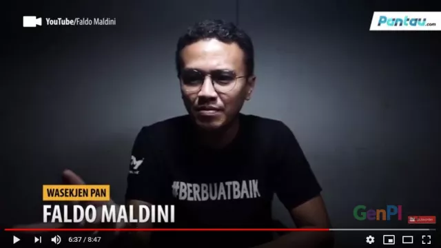 Akui Kemenangan 01 di Video, Faldo Maldini Dirundung Netizen - GenPI.co