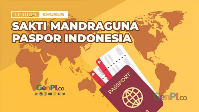 Terbaru, Kini Paspor Indonesia Masuk Tanpa Visa di 81 Negara! - GenPI.co