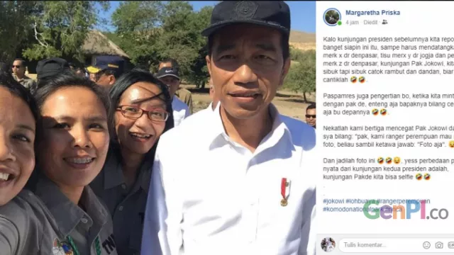 Bisa Foto Bareng Jokowi, Ranger TNK: Beda dengan Presiden Dulu - GenPI.co
