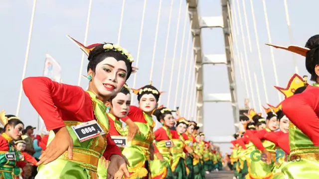 Bojonegoro Sabet 2 Rekor MURI di Thengul International Folklore - GenPI.co