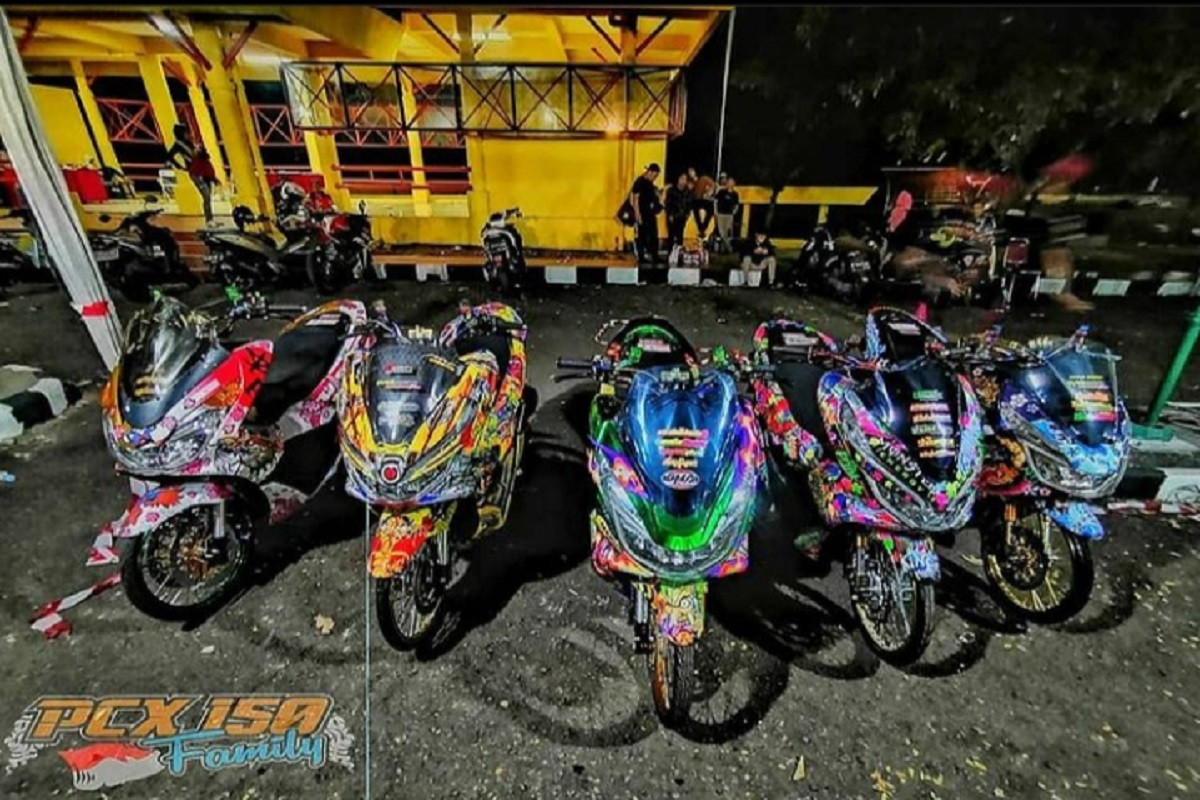 Modifikasi Motor Thailook Lagi Trend Buat Anak Muda - GenPI.co
