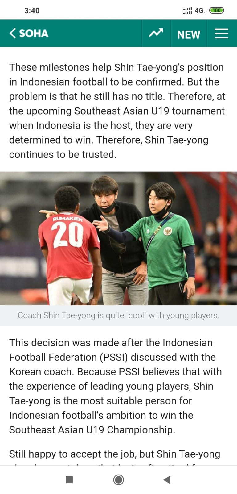 Media Vietnam: Timnas Indonesia U-19 Berpotensi Juara Piala AFF