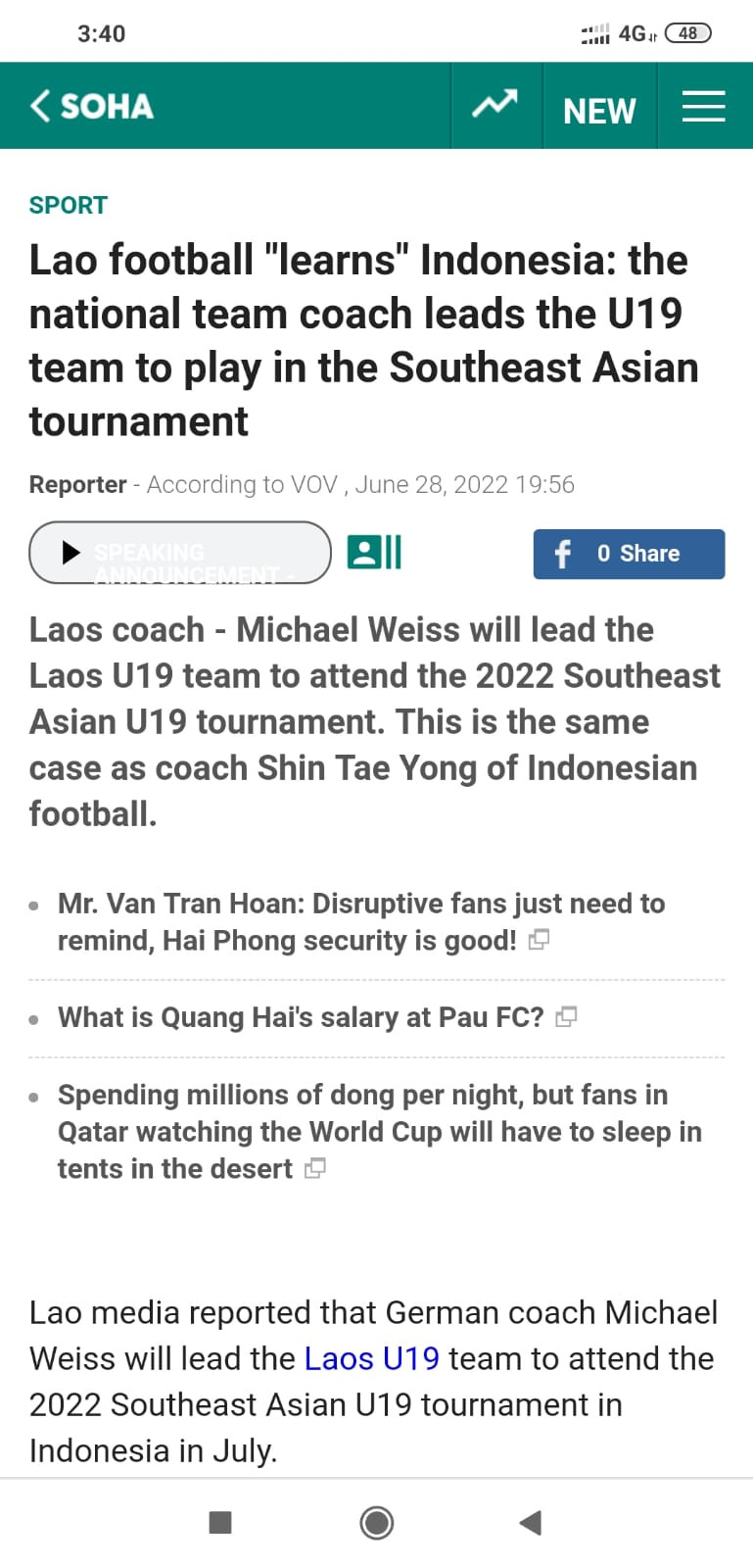 Siap Menggila, Laos Tiru Timnas Indonesia di Piala AFF U-19