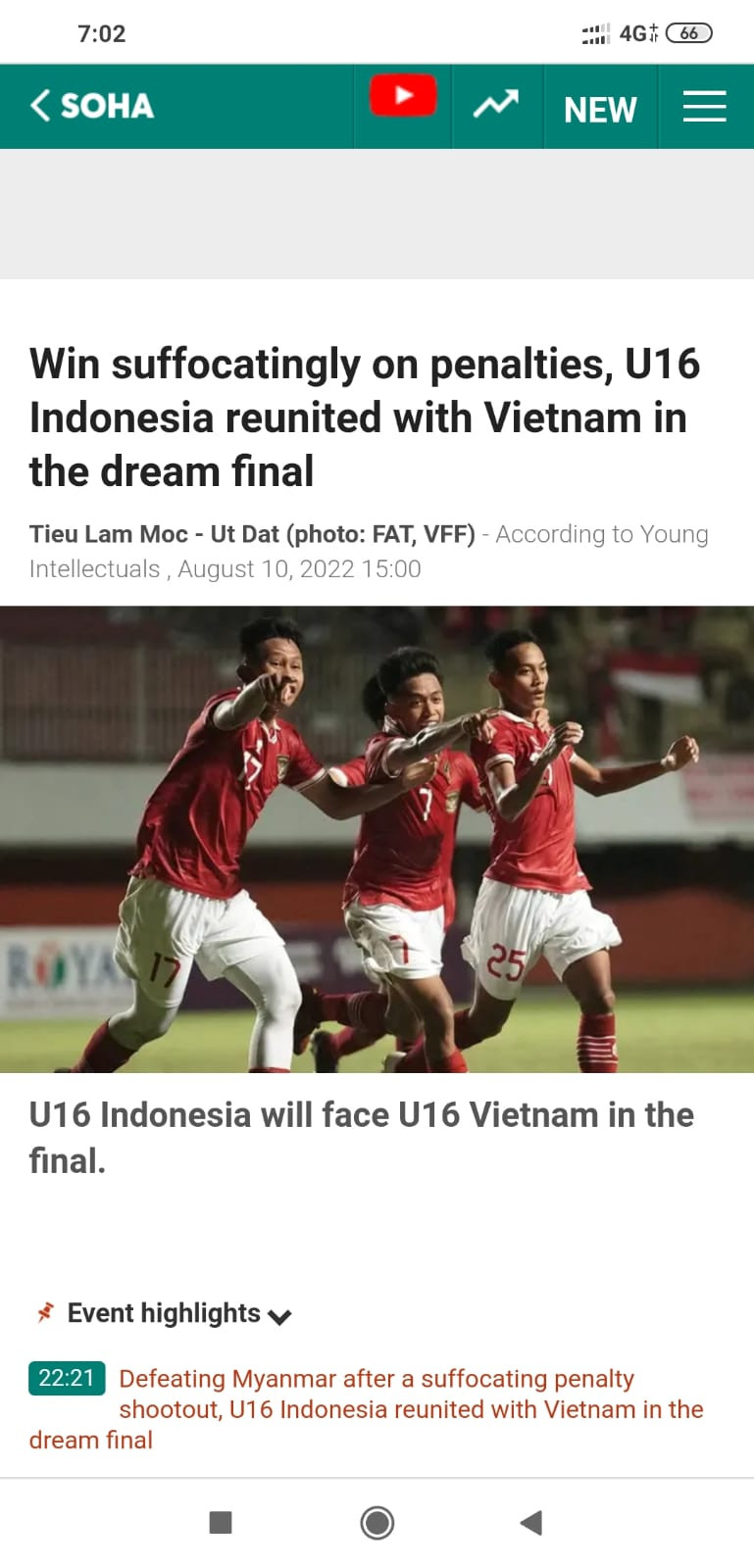 Menang Susah Payah, Timnas Indonesia U-16 Disindir Media Vietnam