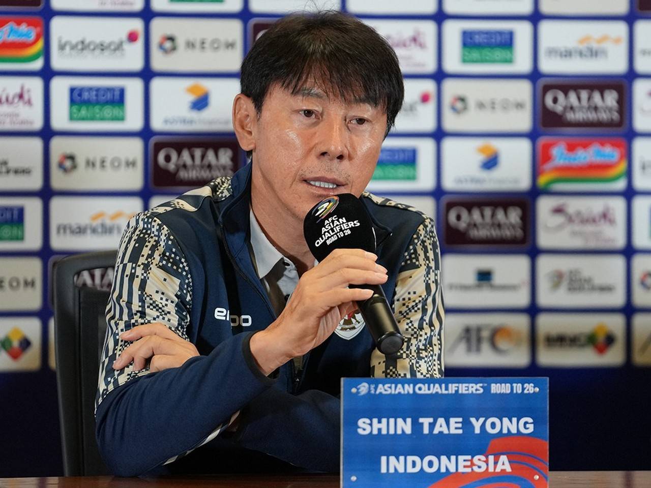 Shin Tae Yong: Arab Saudi Lebih Kuat dari Timnas Indonesia