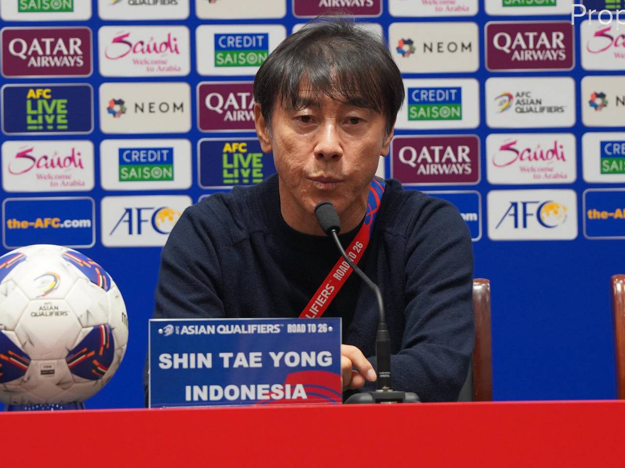 Tatap Timnas Indonesia vs Arab Saudi, Shin Tae Yong Memohon ke Suporter