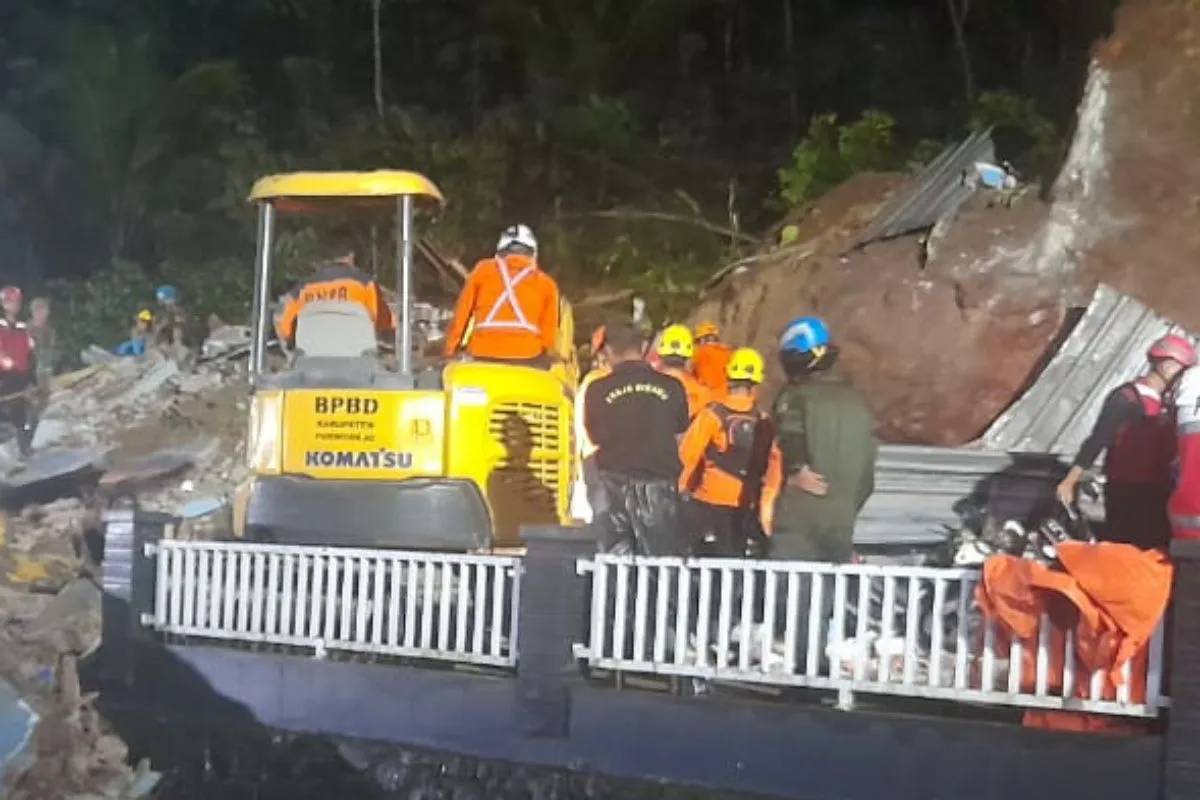 Longsor di Purworejo, 3 Warga Meninggal Dunia 1 Orang Hilang