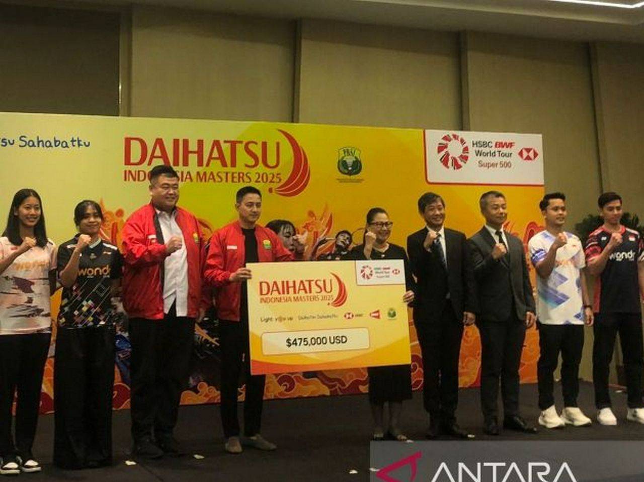 Indonesia Masters 2025 Digelar di Istora Senayan, Total Hadiah Lebih dari Rp 7 Miliar