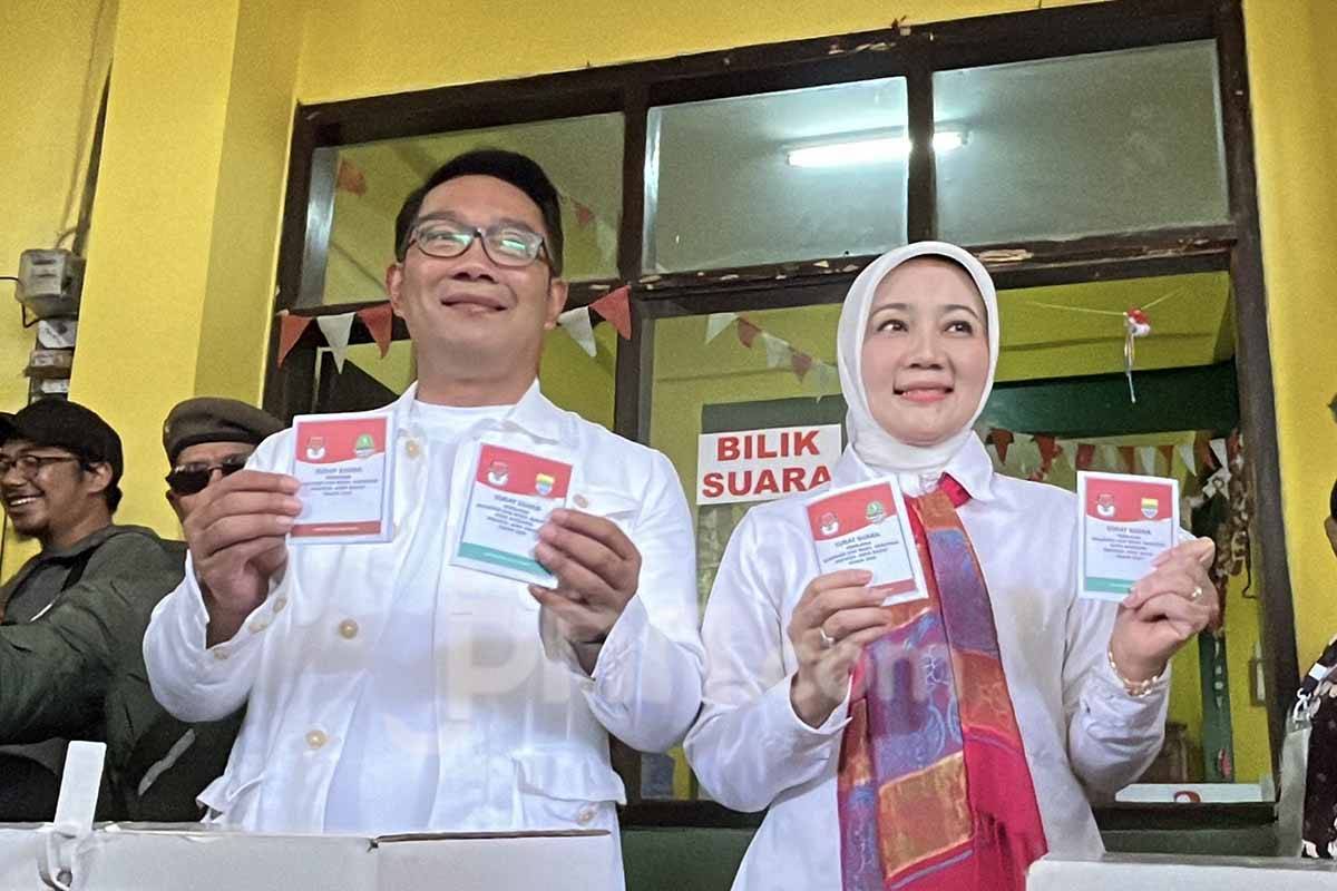 Nyoblos di Bandung, Ridwan Kamil: Tak Mengurangi Komitmen Membangun Jakarta