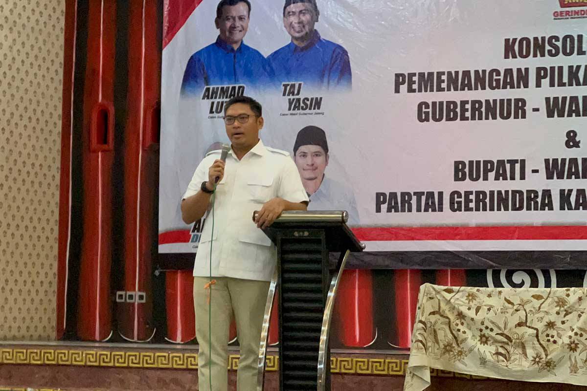 Sudaryono: Gerindra Memenangkan 27 Pasangan Calon Pilkada 2024 di Jawa Tengah