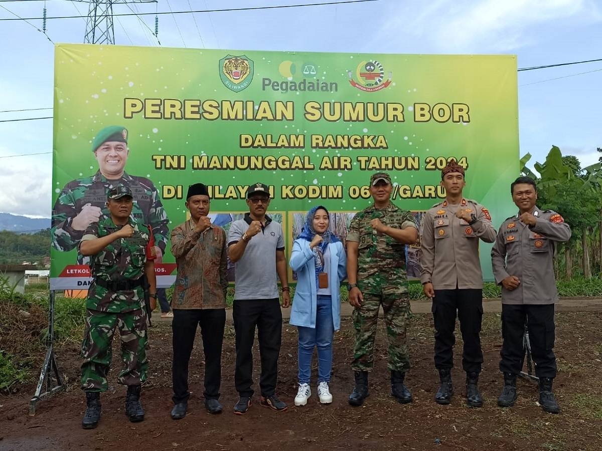 Pegadaian Salurkan Bantuan Sumur Bor kepada Warga Terdampak Krisis Air Bersih