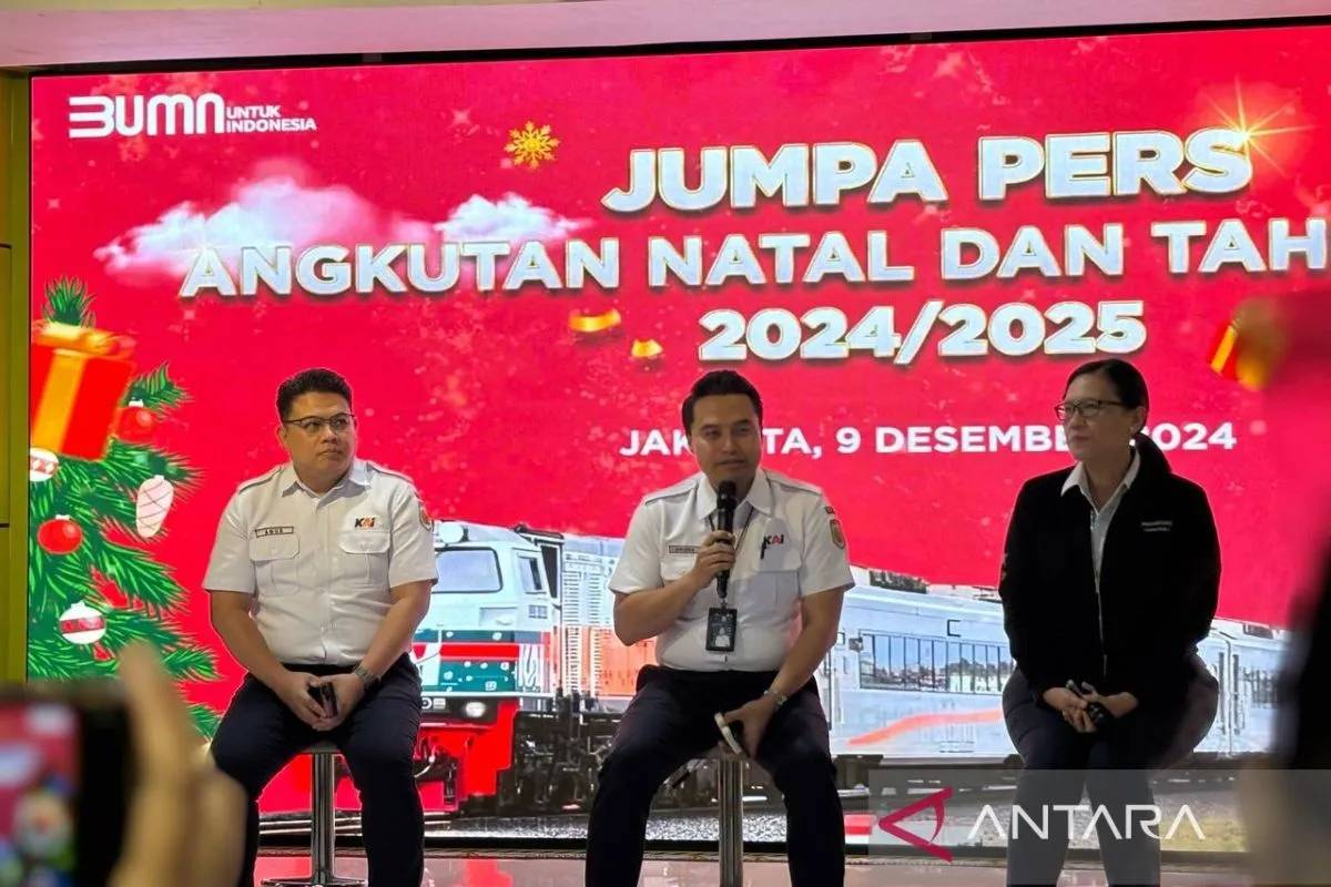 Libur Natal dan Tahun Baru, KAI Siapkan Kapasitas Angkut 44,6 Juta Penumpang