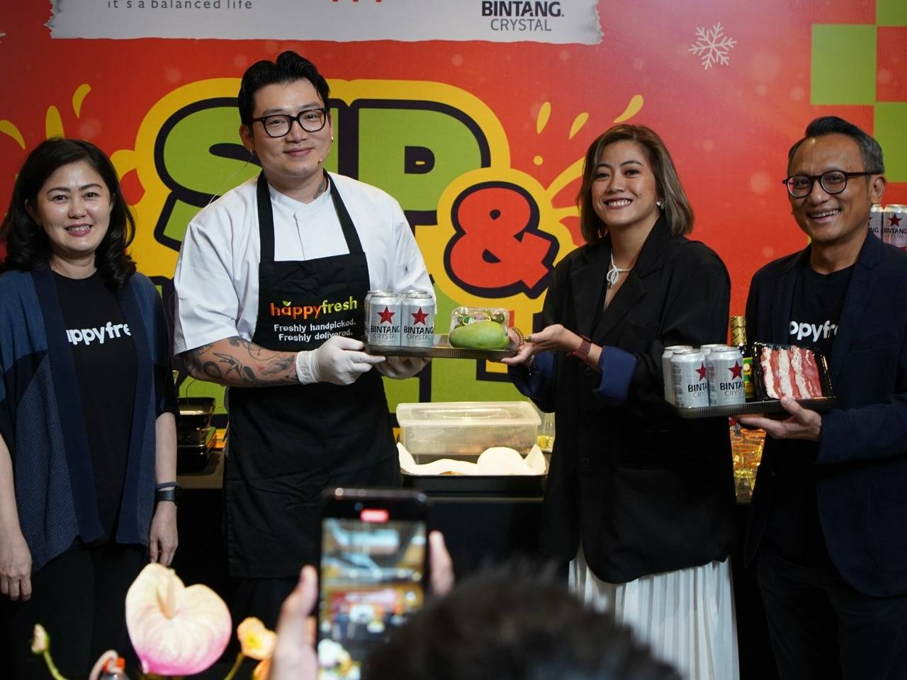 HappyFresh dan Multi Bintang Indonesia Gelar Kampanye Kuliner Inovatif