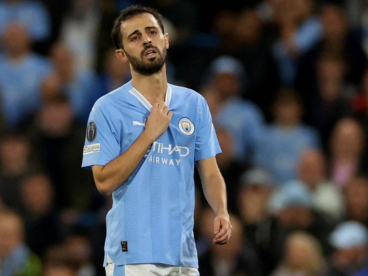 Manchester City Dihajar Man Utd, Bernardo Silva: Kami Pantas Kalah